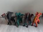 4 Flexibele Draken Speelgoed, Ophalen of Verzenden, Gebruikt
