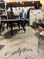 Unieke Metalen Werktafel - Kenau Beelden Haarlem, Ophalen of Verzenden