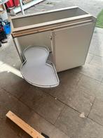Hoekcarrousel voor 90cm keukenkast, Huis en Inrichting, Keuken | Keukenelementen, Gebruikt, Wit, Minder dan 100 cm, 50 tot 75 cm