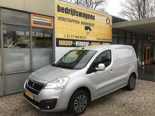 Peugeot Partner 1.6 HDi 75 Euro 6 L1H1 3-Pers. Airco Cruise, Auto's, Bestelauto's, Bedrijf, Te koop, ABS, Airconditioning, Bluetooth