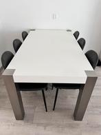 Eettafel hoogglans, Huis en Inrichting, Complete eetkamers, Ophalen, Gebruikt