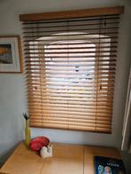 houten jaloezie, Ophalen, 100 tot 150 cm, Nieuw, 50 tot 100 cm