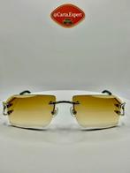 Cartier C Decor NIEUW Diamond Cut zonnebril, Overige merken, Zonnebril, Bruin, Nieuw