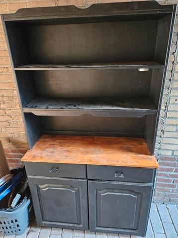 hout buffetkastje opknapper ,2 losse stukken 