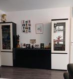 2 Identieke Vitrinekasten - In nette staat!, Ophalen, 50 tot 100 cm, Modern, 25 tot 50 cm