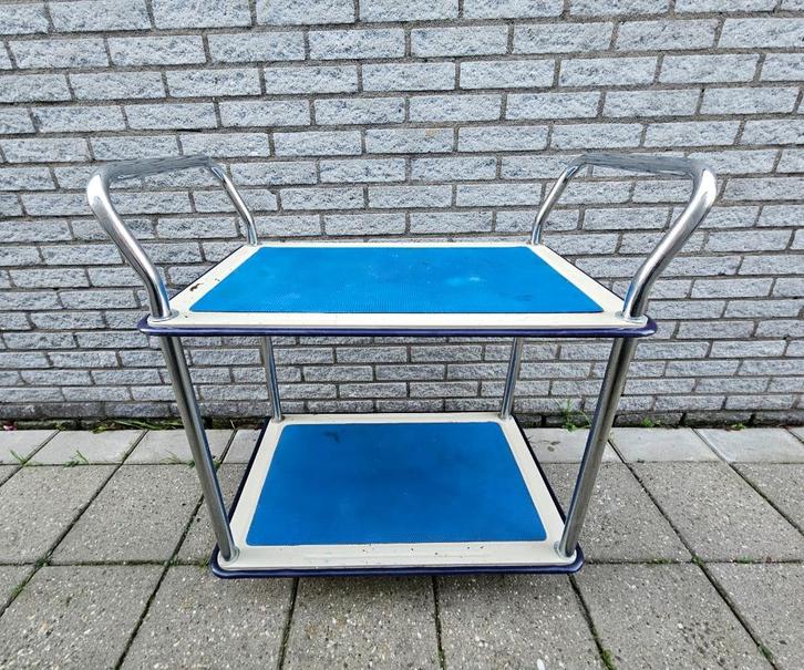 Transport kar / magazijn wagen, Doe-het-zelf en Verbouw, Transportwagens, Gebruikt, Transportkar, 100 liter of meer, Ophalen