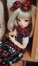 Bjd 1/6 hars doll, fullset, ooak gecustumized+extra kleding, Verzamelen, Ophalen of Verzenden, Zo goed als nieuw, Pop