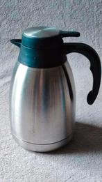 Dubbelwandige RVS thermoskan - inhoud 1,5 liter, Ophalen of Verzenden, Zo goed als nieuw