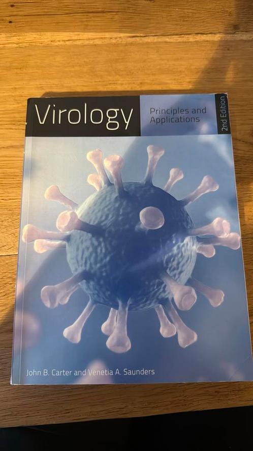 Virology principles and applications 2nd edition, Boeken, Studieboeken en Cursussen, Zo goed als nieuw, WO, Beta, Ophalen of Verzenden