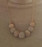 Ketting met gehaakte kralen, Sieraden, Tassen en Uiterlijk, Kettingen, Verzenden, Nieuw