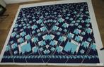 Vintage tricot jersey stof blauw tint 1.40 x1.20 mt (11659), Ophalen of Verzenden, Nieuw, Blauw, Katoen