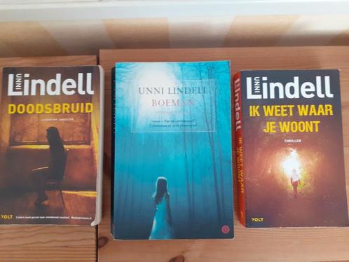 Unni Lindell * pakket van 3 thrillers, Boeken, Thrillers, Gelezen, Scandinavië, Ophalen of Verzenden