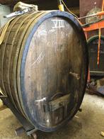 Eiken ovaal wijnvat 1000ltr (houffalize), 150 liter of meer, Ophalen, Gebruikt, Hout