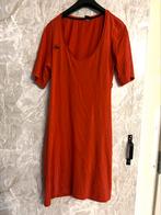 (3). Zonerjurk. Rood. Maat M., Maat 38/40 (M), Ophalen of Verzenden, Zo goed als nieuw, Boven de knie
