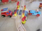 Mooie houten treinbaan, Brio trein op batterij accessoires., Ophalen of Verzenden, Zo goed als nieuw