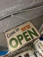 Vintage Open/Gesloten Bord, Antiek en Kunst, Ophalen of Verzenden