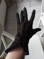 vintage zwart lange lace handschoenen/maat S/lengte 25cm, Handschoenen, Maat 38/40 (M), Ophalen of Verzenden, Zo goed als nieuw