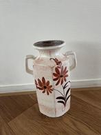 Grote West germany scheurich vaas met flowers  H30cm, Antiek en Kunst, Antiek | Vazen, Ophalen