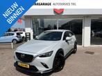 Mazda CX-3 2.0 SkyActiv-G 120 GT-M AppleCarplay/AnroidAuto,, Auto's, 1998 cc, 4 cilinders, Leder en Stof, Wit