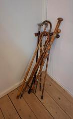 Negen wandelstokken vintage, Diversen, Wandelstokken, Ophalen, Zo goed als nieuw