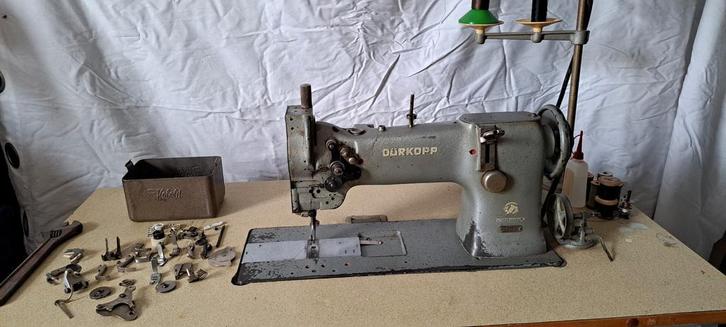Antieke Dürkopp Industriële Naaimachine, Hobby en Vrije tijd, Naaimachines en Toebehoren, Ophalen