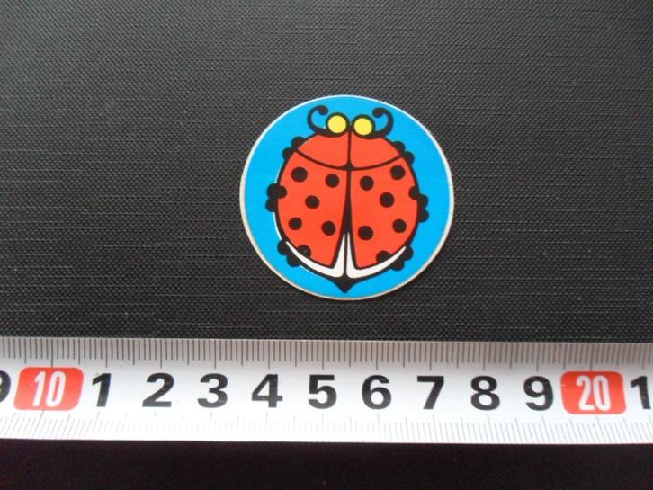 sticker Lieveheersbeestje, Verzamelen, Stickers, Zo goed als nieuw, Ophalen