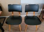 Moet snel weg Cees Braakman Pastoe eetkamerstoel jaren 50/60, Huis en Inrichting, Stoelen, Ophalen, Gebruikt, Zwart, Vier