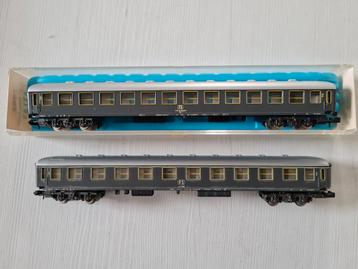 2 Franse rijtuigen FS N-spoor  beschikbaar voor biedingen