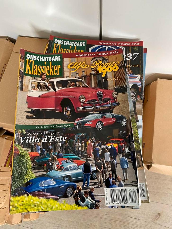 Onschatbare Klassieker 2003-2021 - Complete Jaargangen, Boeken, Auto's | Folders en Tijdschriften, Gelezen, Algemeen, Ophalen of Verzenden