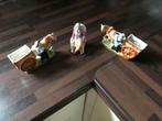 Porseleinen figuren, 1 met kleine beschadiging, Ophalen of Verzenden, Gebruikt