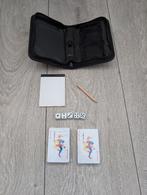 Etui met 2 sets kaarten, 5 dobbelstenen en schrijfblokje, Een of twee spelers, Ophalen of Verzenden, Zo goed als nieuw, Onbekend