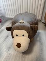 Apen Poef - Jungle Kamer Decoratie, Minder dan 50 cm, Rond, Ophalen of Verzenden, Zo goed als nieuw