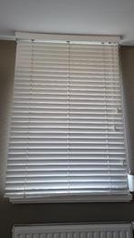 Witte houten jaloezieën, Ophalen, Gebruikt, 200 cm of meer, Wit
