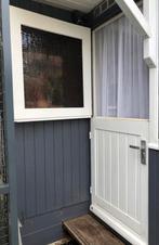 Hardhouten boerendeuren!! Incl. deurbeslag., Ophalen, Gebruikt, 80 tot 100 cm, Buitendeur