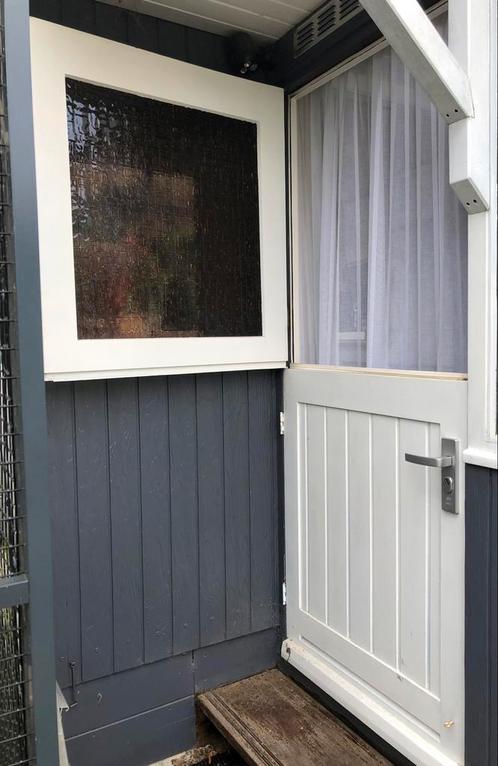 Hardhouten boerendeuren!! Incl. deurbeslag., Doe-het-zelf en Verbouw, Deuren en Horren, Gebruikt, Buitendeur, 200 tot 215 cm, 80 tot 100 cm