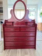Kaptafel laden | klassiek rood, Huis en Inrichting, Ophalen, 50 tot 100 cm, Zo goed als nieuw, Minder dan 100 cm