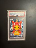 Poncho Pikachu Magikarp PSA 9, Ophalen of Verzenden, Zo goed als nieuw, Losse kaart, Foil