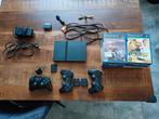 PS2 Slim + 3 Controllers + 17 Games - Goede Staat!, Spelcomputers en Games, Games | Sony PlayStation 1, Ophalen, Gebruikt, Overige genres
