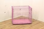 Carlson Pet Products – Opvouwbare hondenbench (roze), Dieren en Toebehoren, Ophalen of Verzenden, Gebruikt