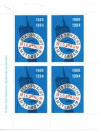set van 4 postzegels stadspost Amsterdam, Ophalen of Verzenden, Na 1940, Postfris
