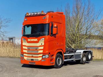 Scania S500 6x2 | 25 ton haakarm | vollucht geveerd | full a beschikbaar voor biedingen