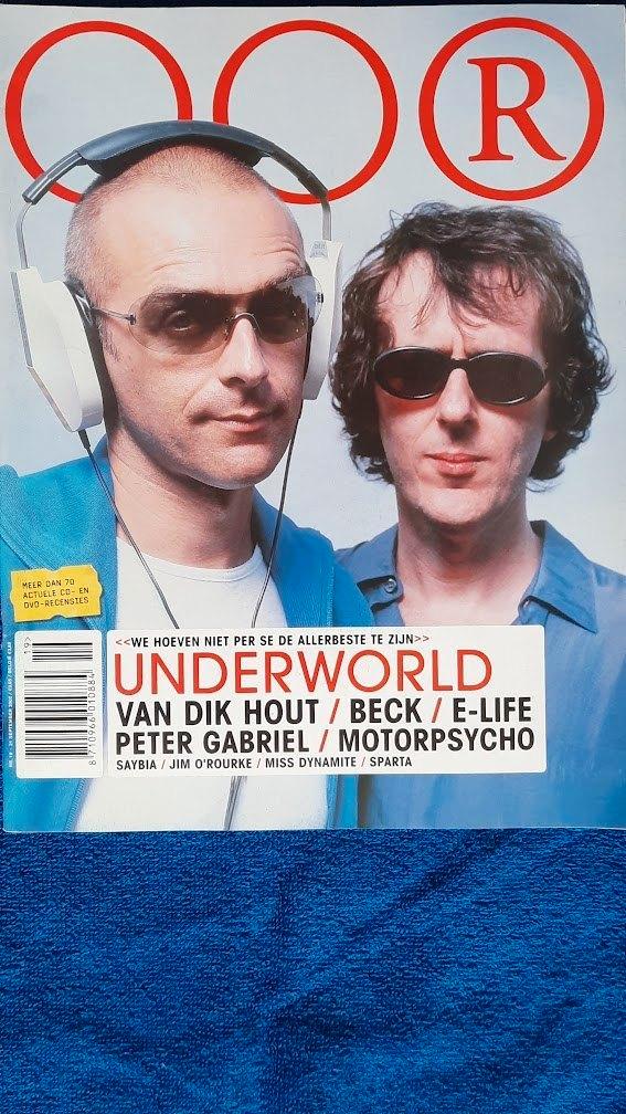 OOR 19-2002 Underworld Van Dik Hout Beck E-Life Peter Gabrie, Boeken, Tijdschriften en Kranten, Zo goed als nieuw, Muziek, Film of Tv