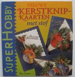 Boekje - Nieuwe kerstknipkaarten met stof - Ria Even, Ophalen of Verzenden, Zo goed als nieuw, Kerst, Overige typen