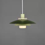 Groene Deense design hanglamp - retro uitstraling Form light, Ophalen of Verzenden, Zo goed als nieuw, Metaal, Deens design