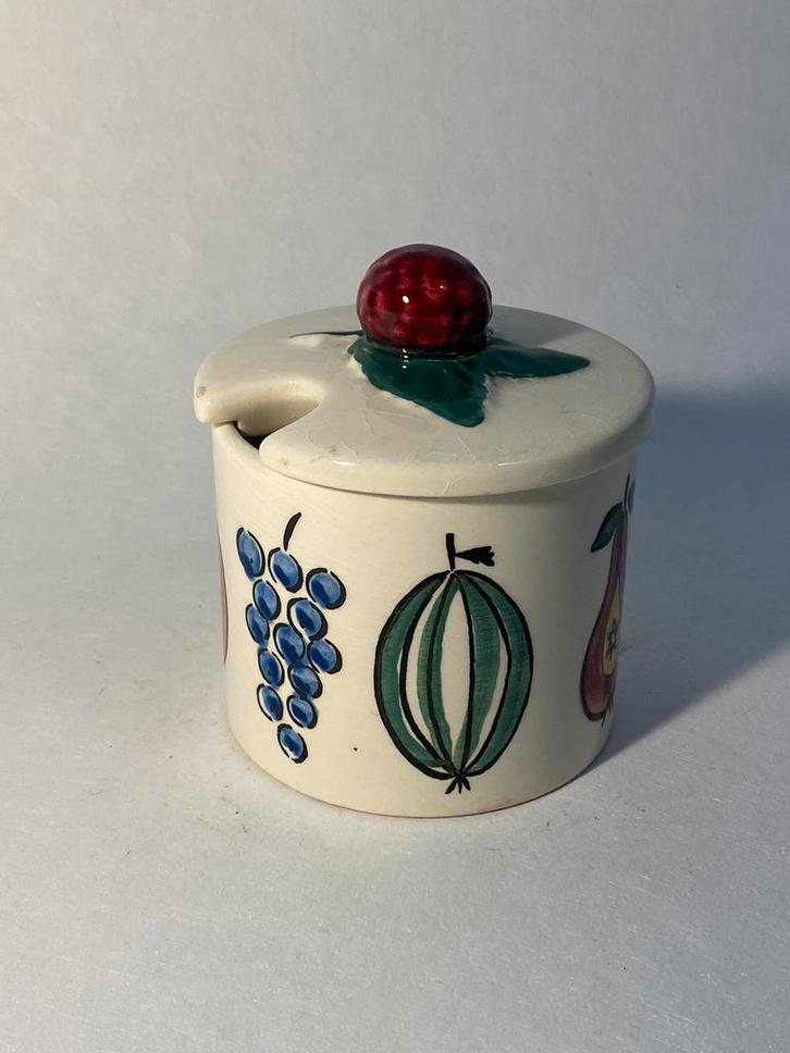 Vintage uitverkoop - Jampotje Dom Keramik, Huis en Inrichting, Keuken | Servies, Zo goed als nieuw, Overige typen, Overige stijlen