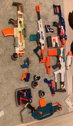 Nerf guns wapens speelgoed 2 automatisch met pijltjes, Ophalen of Verzenden, Zo goed als nieuw