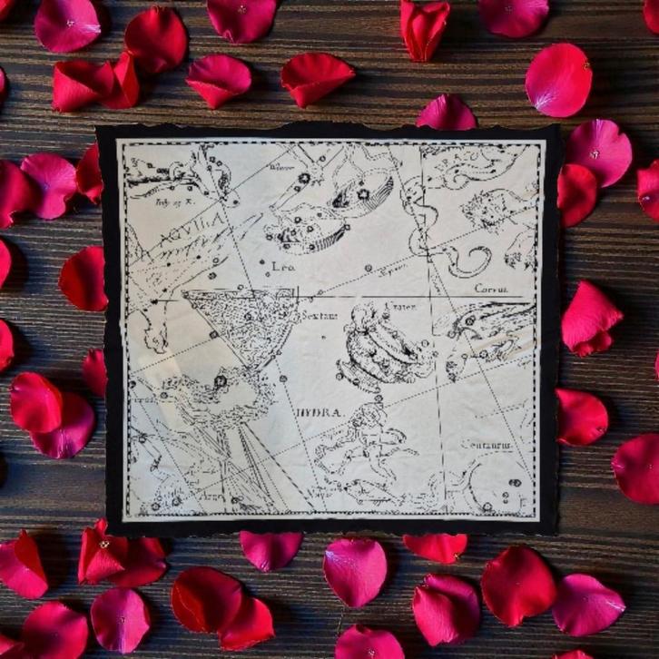 STUDIO ANNELOES TRIANGLE ASTRO scarf travelstof, Antiek en Kunst, Antiek | Kleden en Textiel, Verzenden