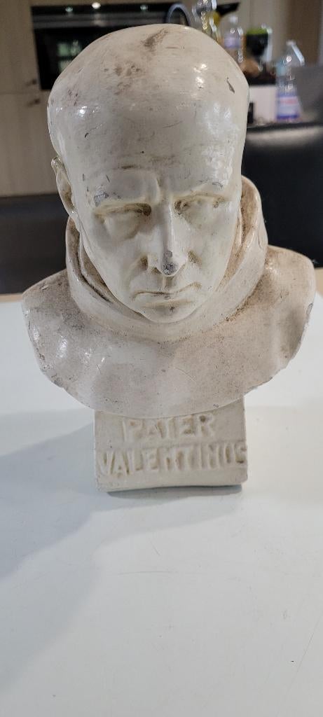 oude buste pater valentinus (4iv281/8), Antiek en Kunst, Verzenden