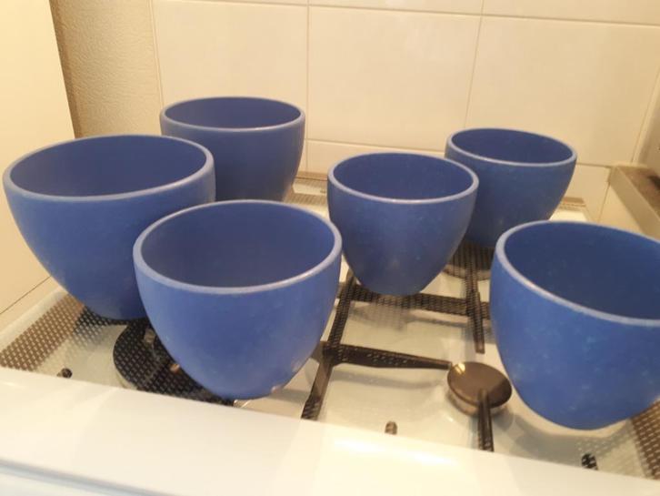 bloempotten voor binnen, Tuin en Terras, Bloempotten, Nieuw, Aardewerk, Binnen, Minder dan 40 cm, Minder dan 25 cm, Rond, Ophalen