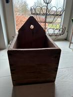 Oude Zweedse houten bak, Ophalen of Verzenden